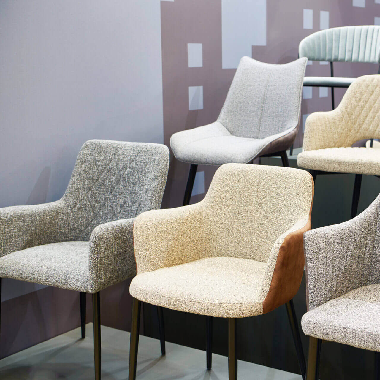 Chairs In Furniture Store